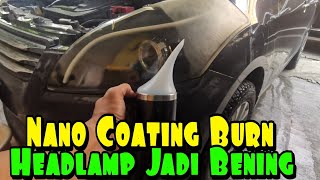 Easy Way to Restore Headlamp Mica - Nano Coating Burn