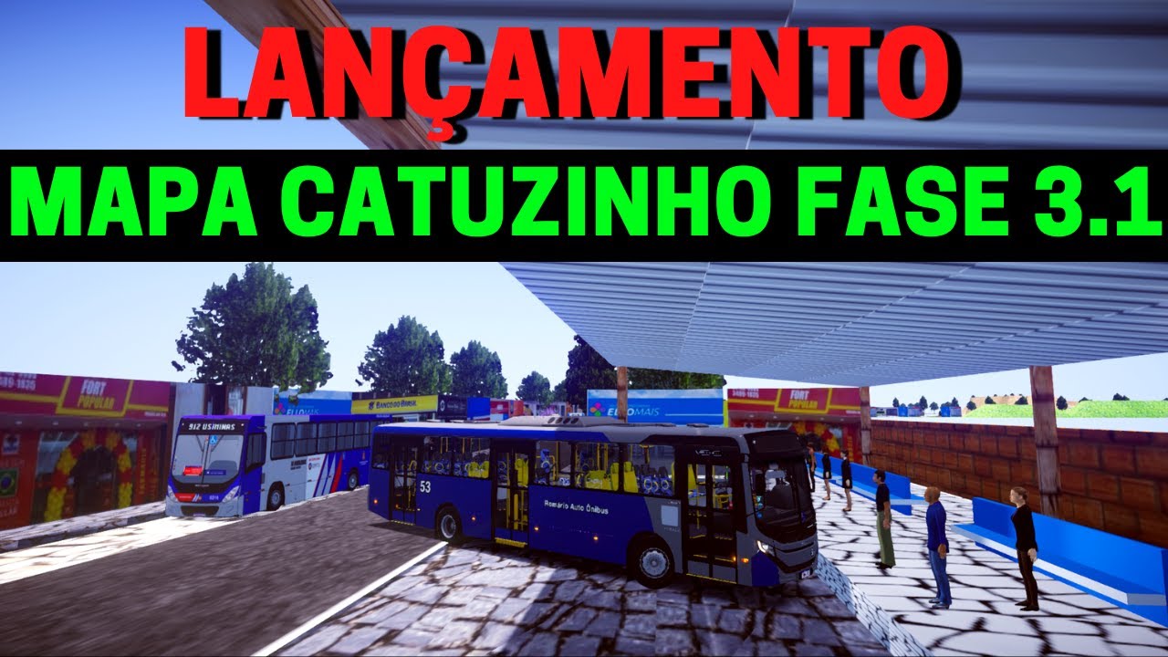 🔴Gameplay Testando Fase 4 Mapa RMSPF Com Articulado, Proton Bus Simulator  PBSC