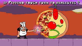 Pizza Tower but Everything Peppino touch turns to Realistic!