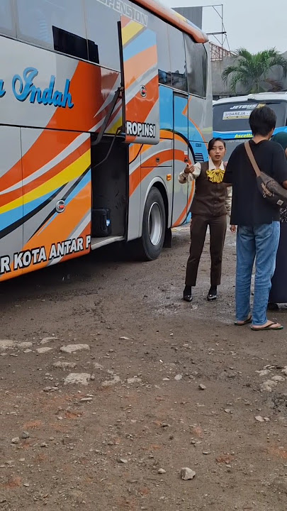 🥰MELAYANI DENGAN SEPENUH HATI #pramugari #bus #rosaliaindah #busmania #ayonaikbus #viral #fyp