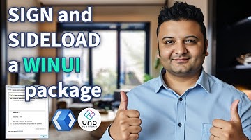Sign & Sideload a Uno Platform WinUI App | MSIX Self-Signed Certificate Tutorial
