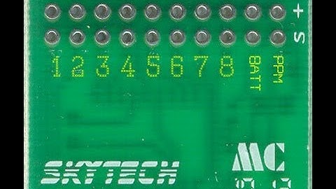 PPM decoder with RSSI analog converter