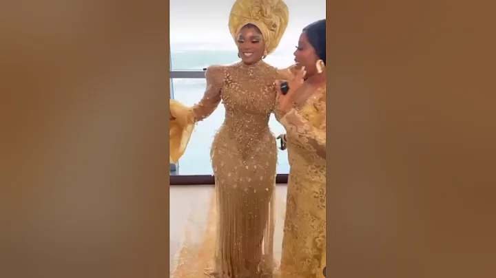 Iyabo Ojo First Outfit for her daughter's wedding #jp2025 #wedding #nigerianwedding