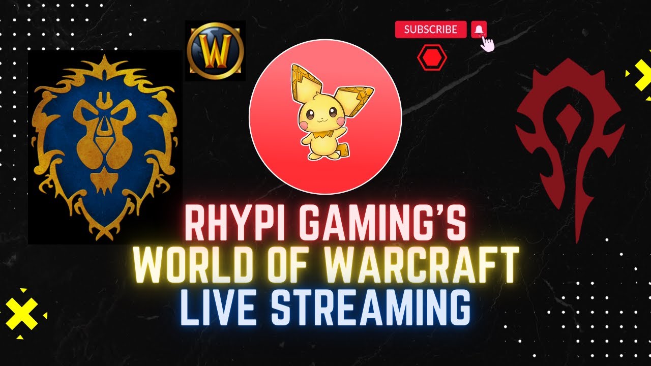 Rhypi's Stream 2025: World of Warcraft! New Content Day! The undermine(d)!