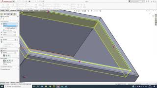 SolidWorks Tutorial | Sheet metal design (Compare Edge flange vs Miter flange) by Solidworks 3D Design 1,949 views 3 years ago 11 minutes, 36 seconds