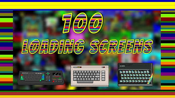 100 Loading Screens - Amstrad CPC,Commodore 64,ZX Spectrum