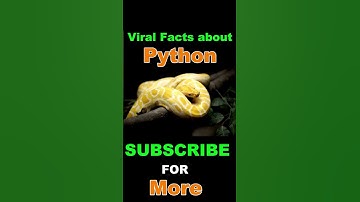 Viral Facts About Python Snake #facts #factsinhindi #factshorts