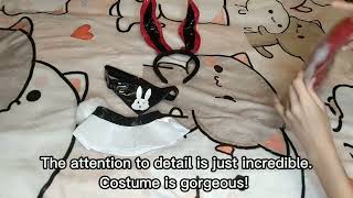 Unboxing Asuka bunny cosplay by Mari_Aisu from Rolecosplay