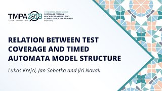 TMPA-2019: Relation between Test Coverage and Timed Automata Model Structure