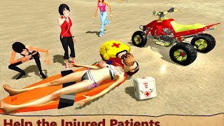 Beach Life ATV Rescue Bike by Play Free 3d Studio (Game-Play Video) screenshot 3