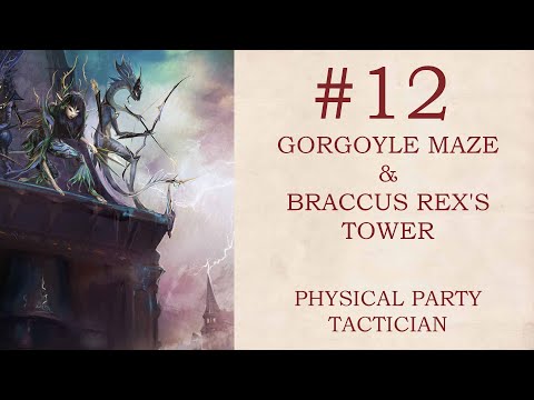 (012) Divinity Original Sin 2 Tactician Mode Physical Party - Gorgoyle Maze & Braccus Rex's Tower