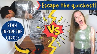 The Cling Film Escape Challenge With a Twist!