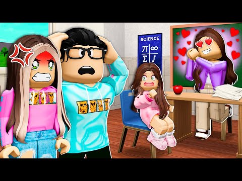 Our Daughter's Teacher Has A CRUSH On My Boyfriend! (Roblox)