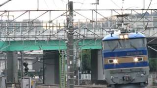 EF510-515 2095レ 単機通過