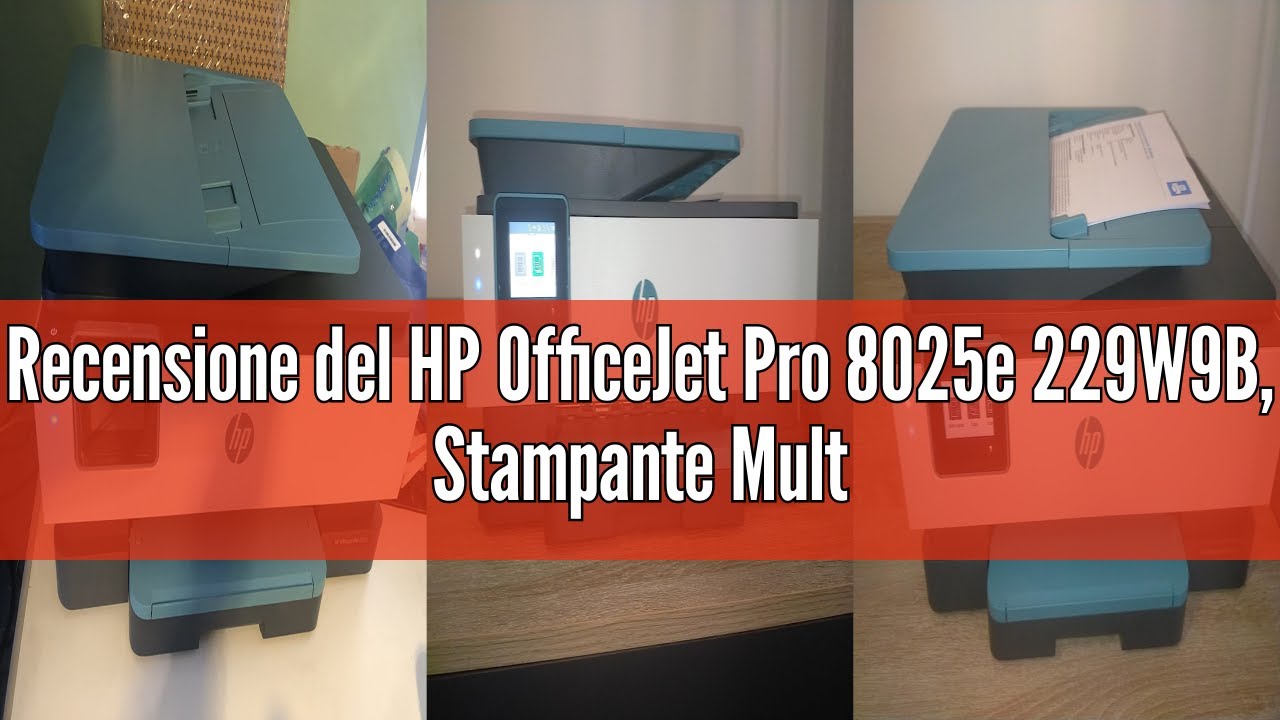 Stampante HP OfficeJet Pro 8025e Multifunzione - Wi-Fi, Fronte/Retro Automatico, 20 Ppm, Con 6 Mesi Instant Ink - Foto 10