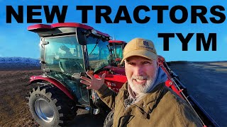 TYM TRACTORS and GIANT ARTICULATING LOADERS!