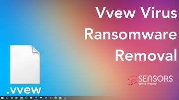 Vvew Virus [.vvew Files 🔐] Remove + Decrypt Fix [Free]