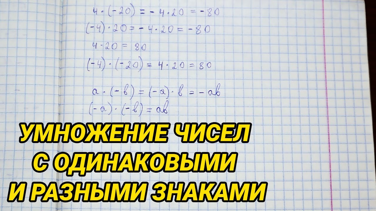 При делении чисел с разными знаками необходимо При делении чисел с разными знаками необходимо