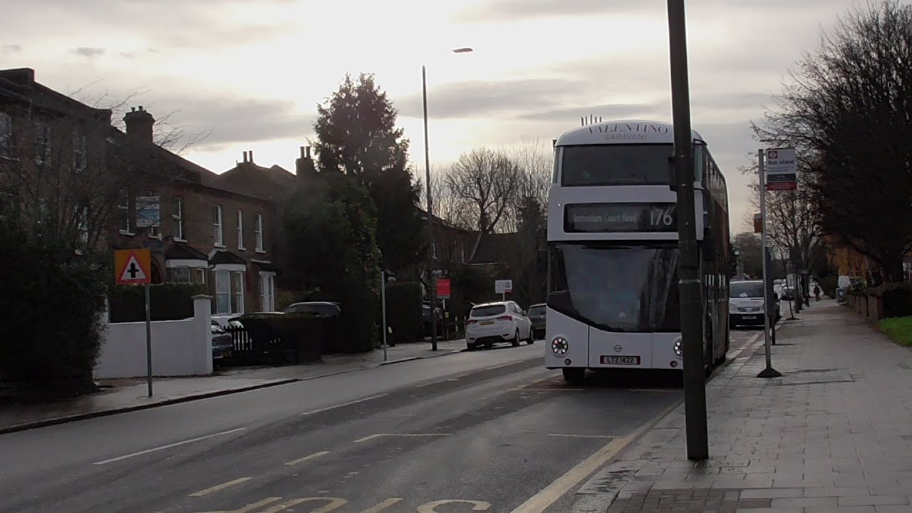 176 Full London Bus Route: Tottenham Court Road - Penge Go Ahead Part 1