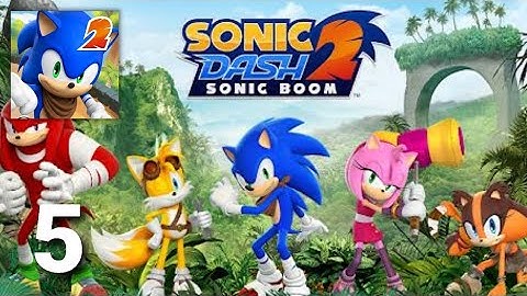 Sonic Dash 2 Sonic Boom Gameplay Walkthrough Part 5 (ios Android)