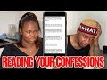 FIVE GUYS MUKBANG | READING YOUR CONFESSIONS | FT. SHEREKA ALSINA