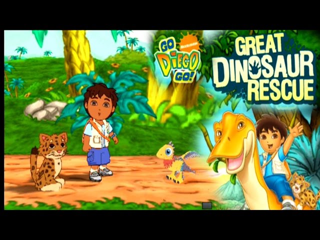 Go, Diego, Go! Great Dinosaur Rescue Box Shot for PlayStation 2