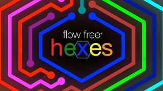 Flow Free Hexes Game Play Level 27 walkthrough android and iOS screenshot 5