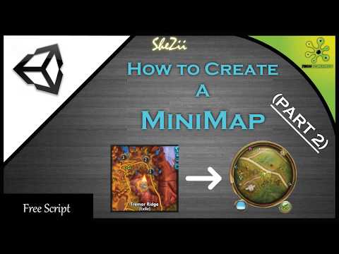 Unity3D - Circular Minimap Boundary and Minimap Position Update | Free Script | Part 2