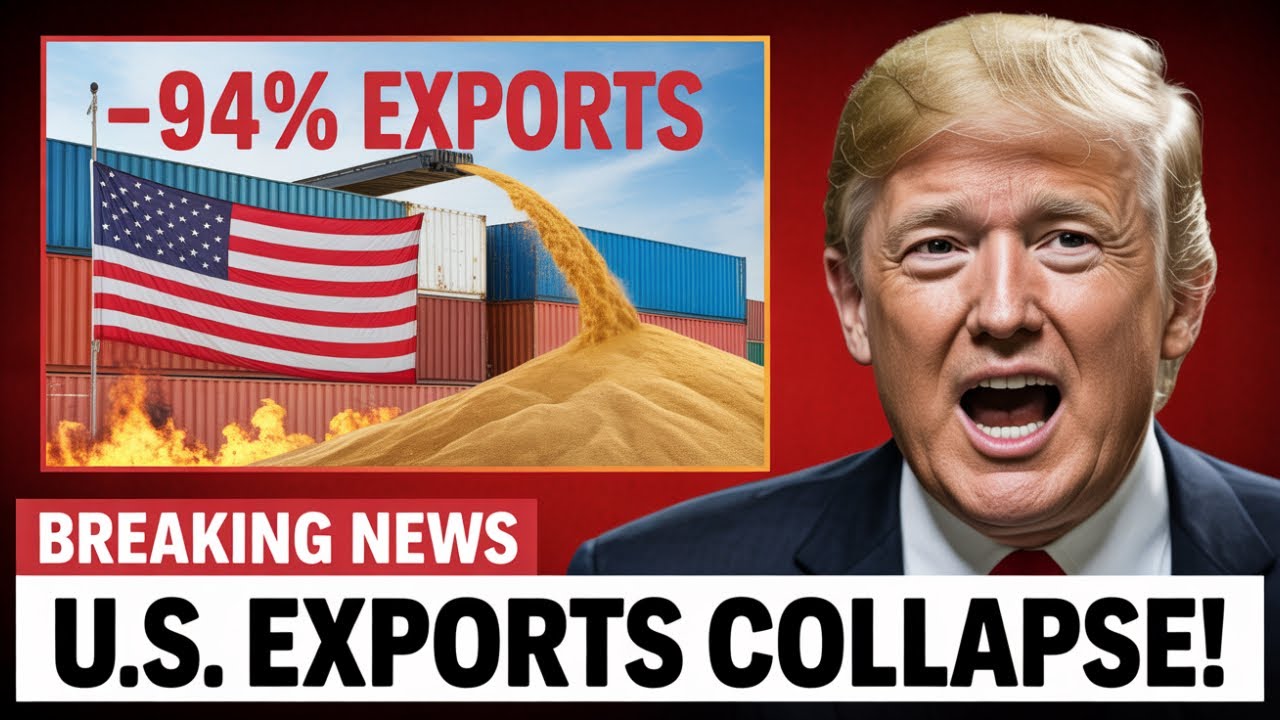 U.S. Farm Exports CRASH — 94% Wiped Out in MASSIVE Collapse