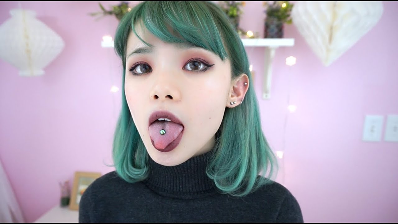 All About My Tongue Piercing Piercing Updates Youtube