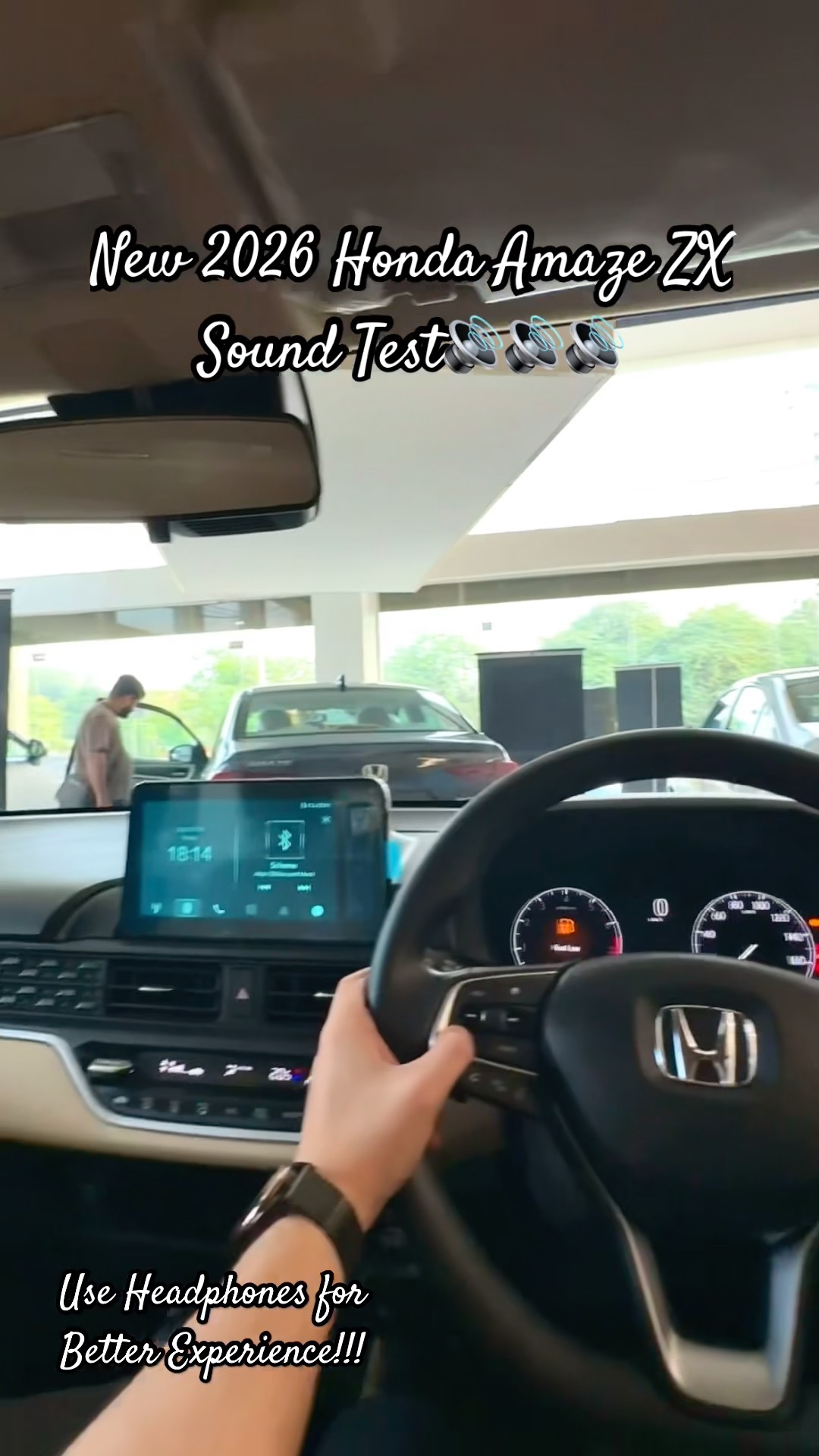 NEW 2026 HONDA AMAZE ZX SOUND TEST🔊 #shortsfeed #automobile
