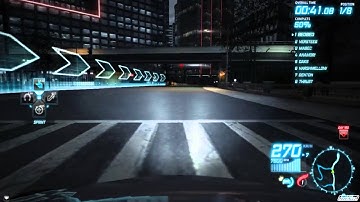 Need For Speed World McLaren MP4-12C Construction Route Hood View