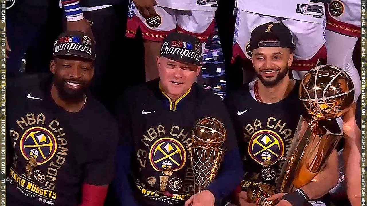 2023 NBA Finals - Trophy Presentation Ceremony 🔥 