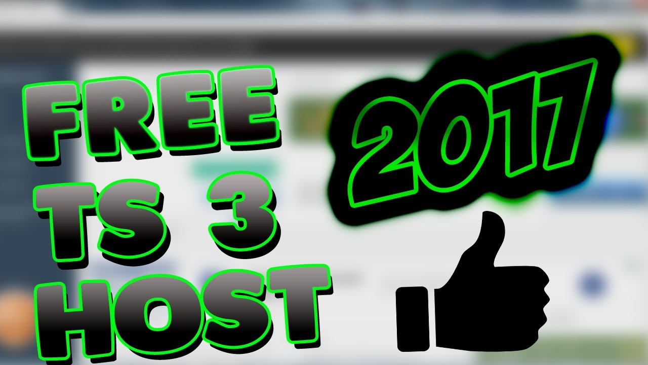 (2017)Kako napraviti free ts3 server - YouTube