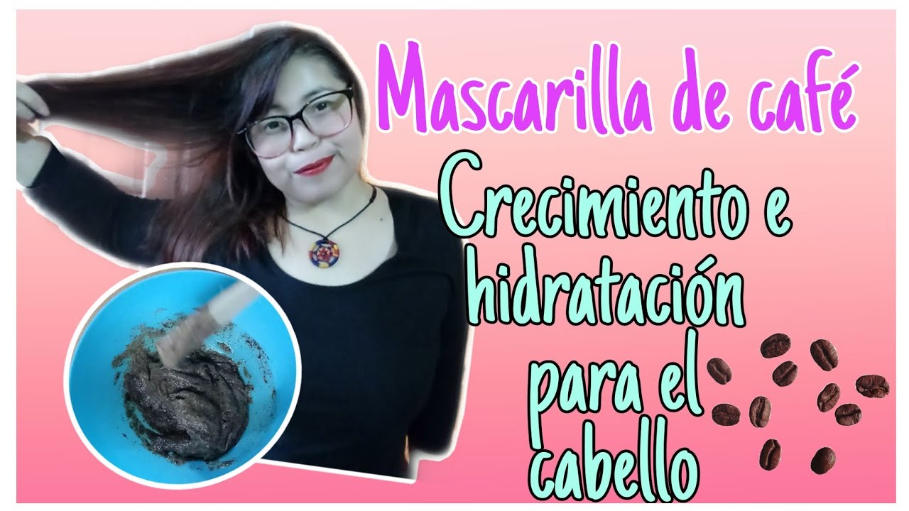 Hidratación + Crecimiento café || Mascarilla de café para el cabello. -