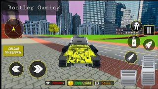 Army Tank Robot Car Games - Android Gameplay screenshot 2