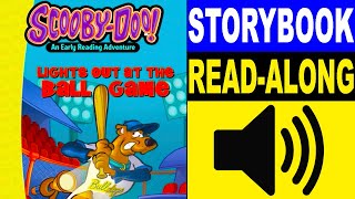 Scooby-Doo Read Along Story Book, Read Aloud Story Books, Scooby-Doo - Lights Out At The Ball Game