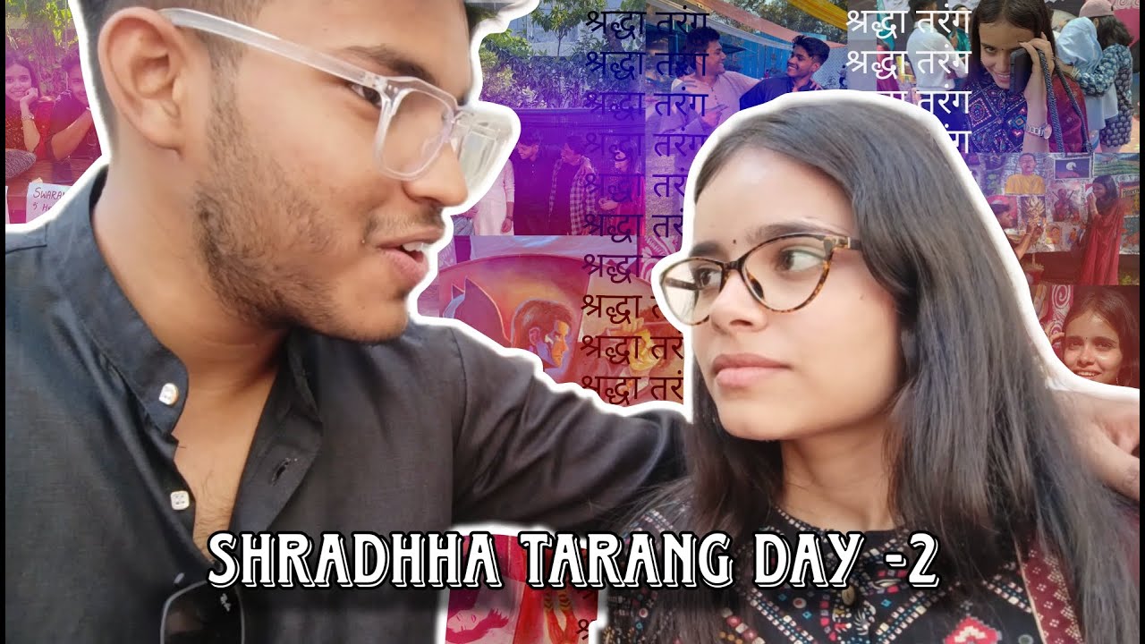 SHRADDHA TARANG 2024 DAY - 2 VLOG || annual fest at swami shraddhanand college || re-upload||