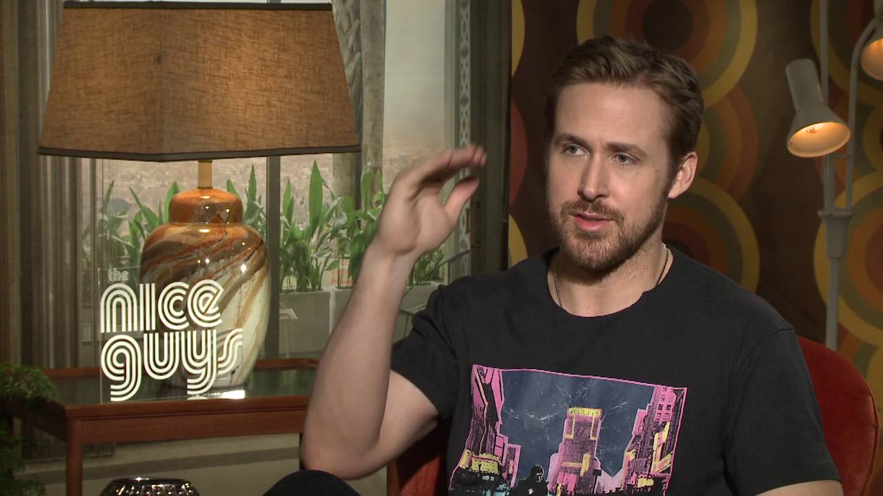 The Nice Guys Ryan Gosling Official Movie Interview ScreenSlam YouTube