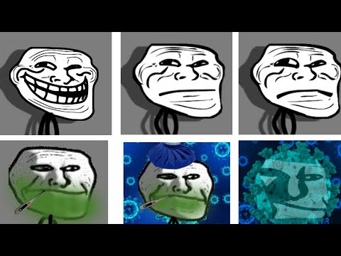 Trollge/Troll Face Becoming Sad/Depressing Meme (Maybe Pause at End) 