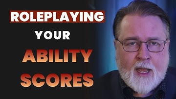 Roleplaying Your Ability Scores