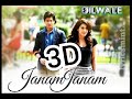 Janam janam 3d  dilwale  shah rukh khan  kajol  pritam  srk  kajol 