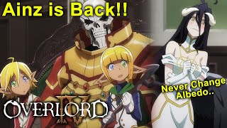 Aiya on X: Overlord IV Ep 1 The show is back!!! It was funny how Albedo  was talking down on those proposals that were actually from Ainz😂Mare and  Aura came and they