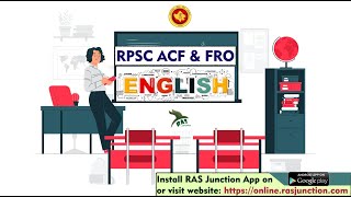 Complete Course On English For Rpsc Acffro- Paper-2 By Jyoti Maheshwari Mam