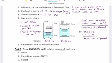 Experiment 5 Pre-Lab Video