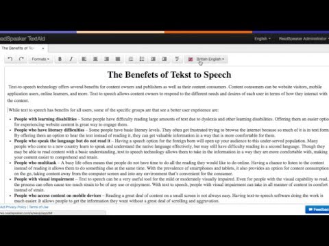 TextAid: Spell Check