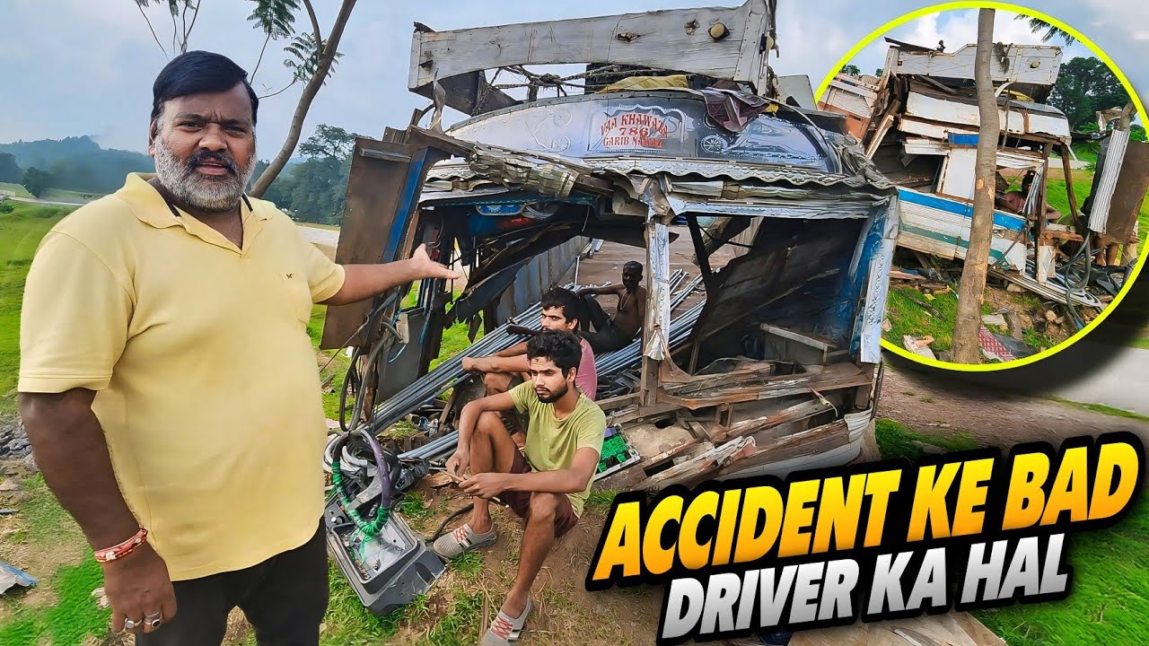 Itne Khatarnak Accident Ke Bad Driver Ka Kya Hua 😱 || Jharkhand To Maharashtra