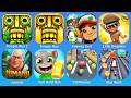 Temple Run 2,Temple Run,Subway Surf,Little Singham,Jumanji,Tom Gold Run,Cat Runner,Bus Rush