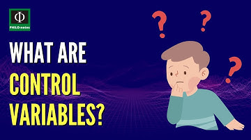 What are Control Variables?  -  Free Course on Thesis Proposal Writing (See Links Below)