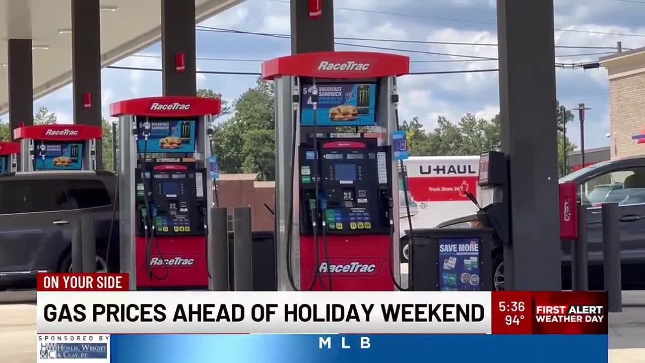 Checking in on gas prices ahead of the holiday weekend - YouTube